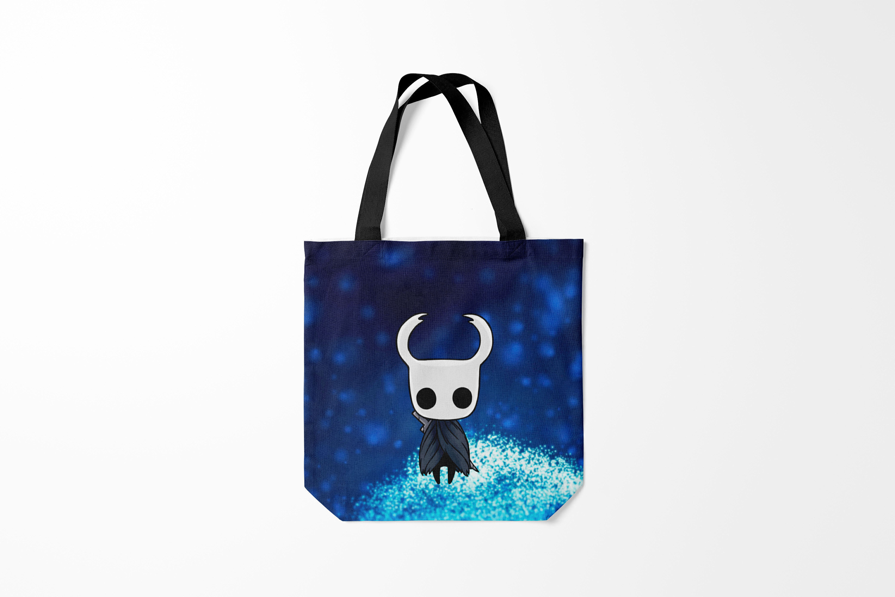 

Сумка шoппер унисекс Burnettie Hollow Knight WORLD, черный, Hollow Knight WORLD