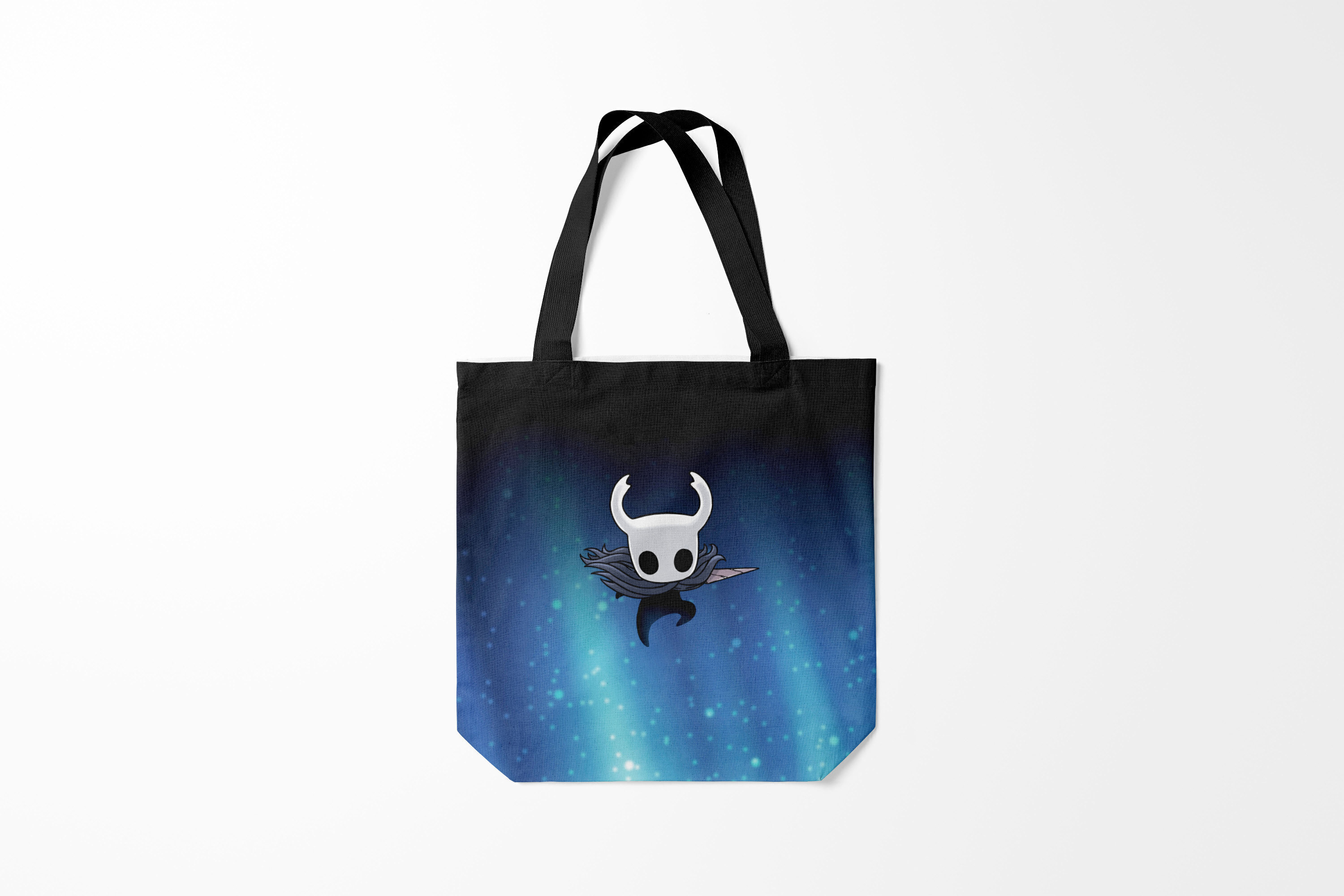 

Сумка шoппер унисекс Burnettie Hollow Knight SILKSONG, черный; красный, Hollow Knight SILKSONG