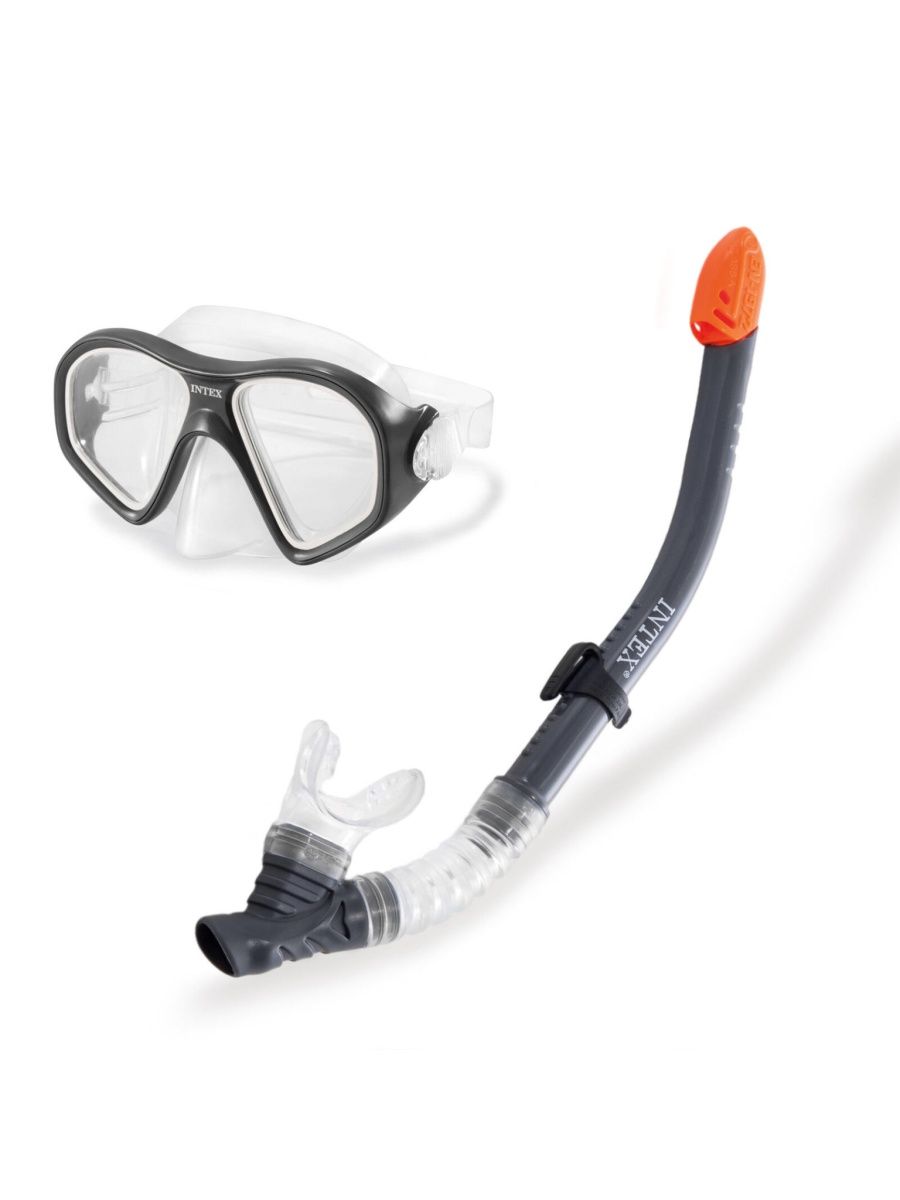 

Набор для плавания трубка / маска Reef Rider Swim, от 14лет, латекс, Reef Rider Swim