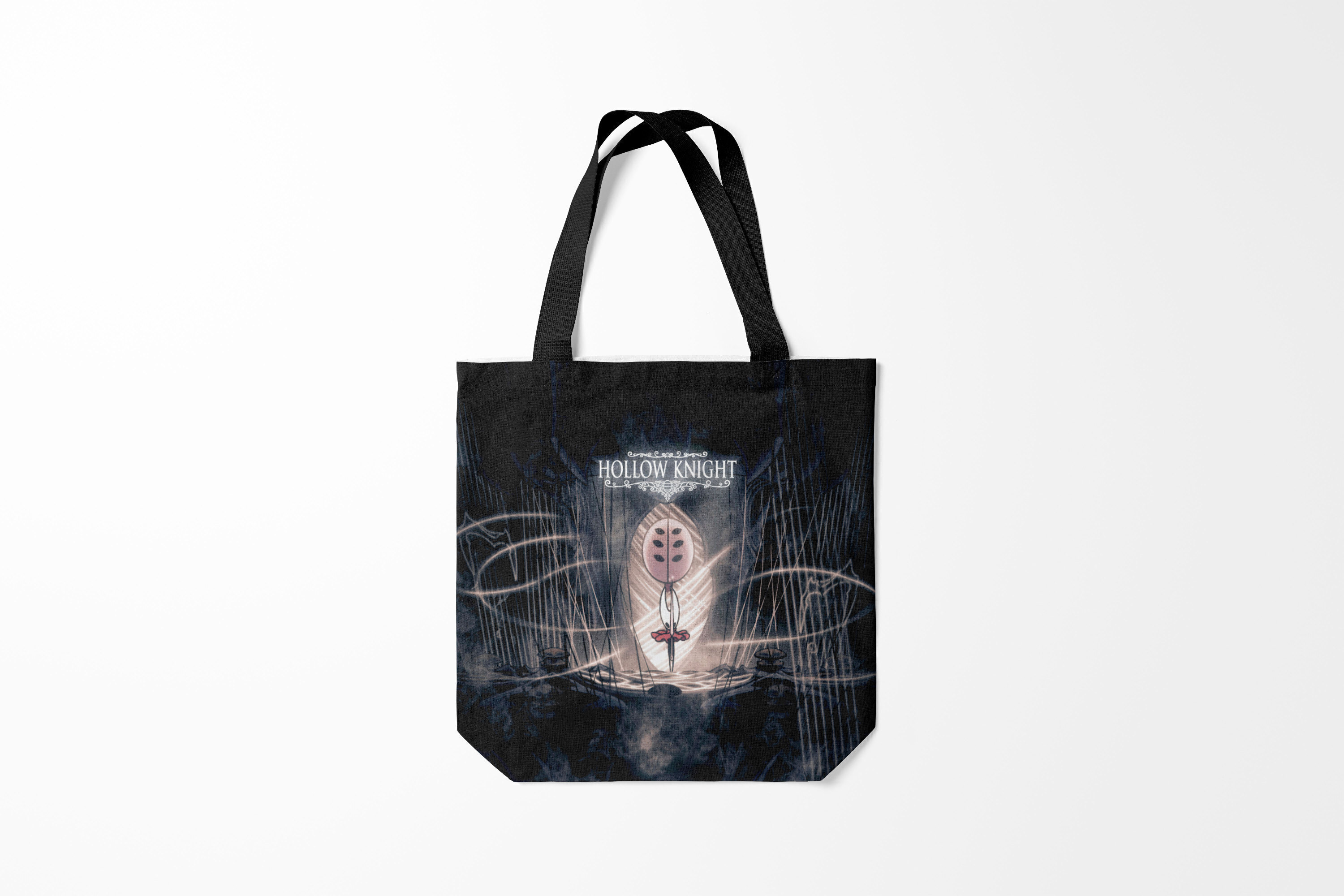 

Сумка шoппер унисекс Burnettie Hollow Knight, черный; белый, Hollow Knight
