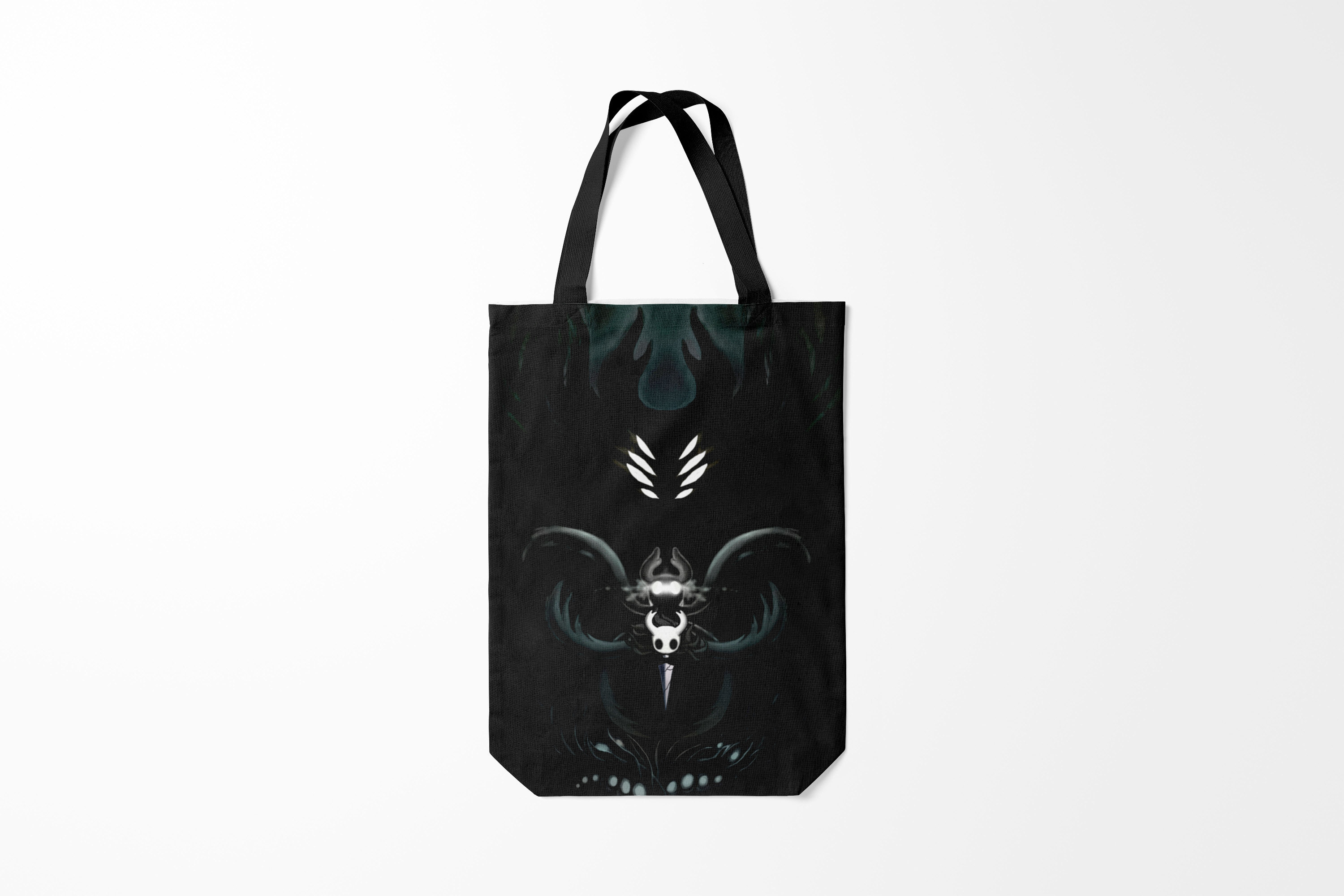 

Сумка шoппер унисекс Burnettie Hollow Knight, черный, Hollow Knight