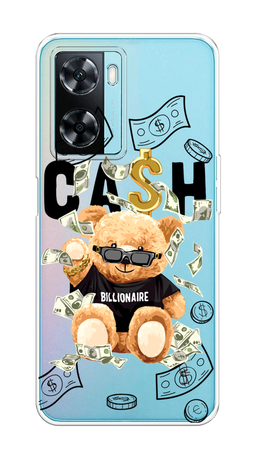 

Чехол на Oppo A57 4G "Big cash", Черный;серый;бежевый, 2511550-6