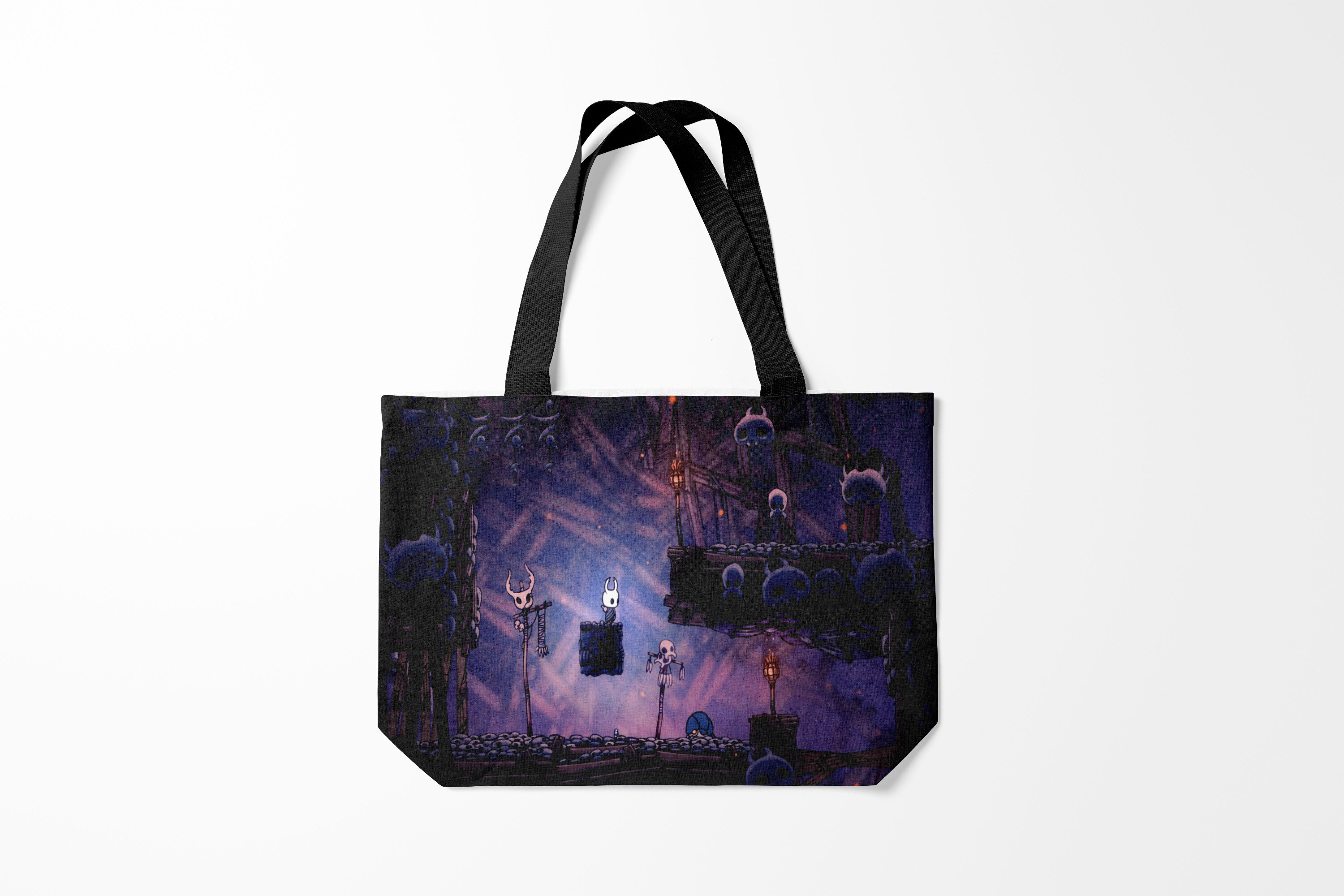 

Сумка шoппер унисекс Burnettie Hollow Knight, черный, Hollow Knight