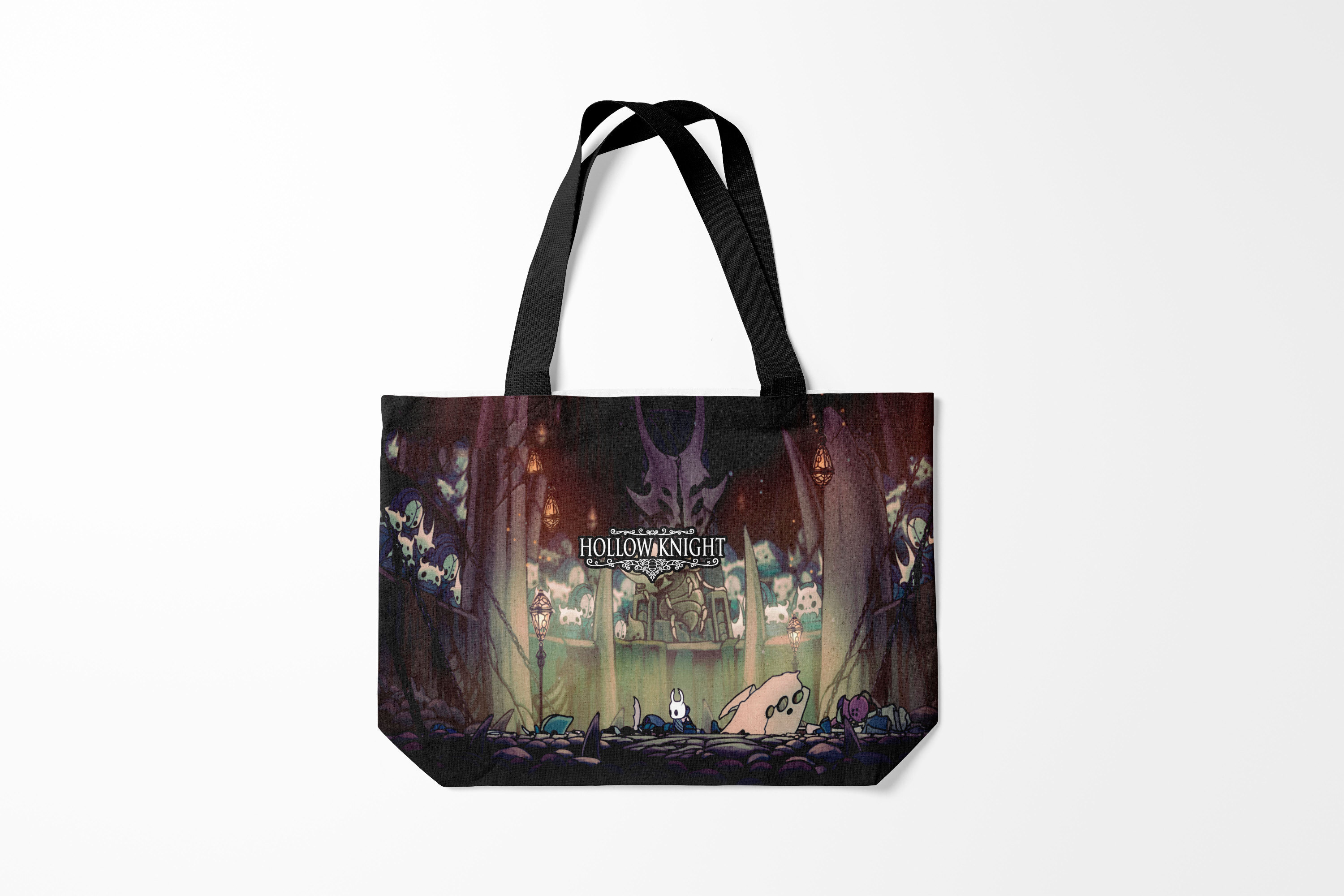 

Сумка шoппер унисекс Burnettie Hollow Knight, белый, Hollow Knight