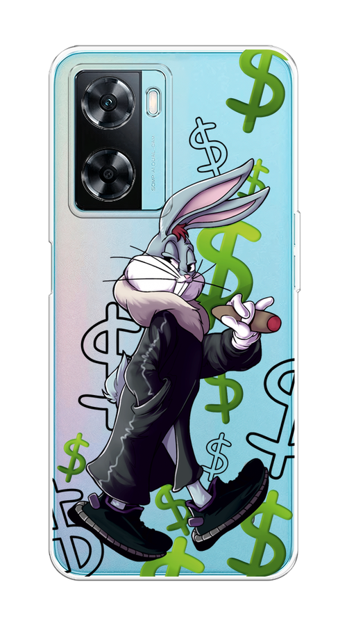 

Чехол на Oppo A57 4G "Rich Bugs Bunny", Зеленый;черный;голубой, 2511550-6