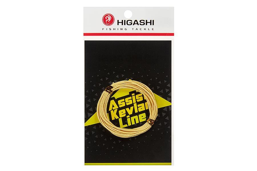 

Поводковый материал многожильный Higashi 300 см, 27 кг, нейлон, Желтый