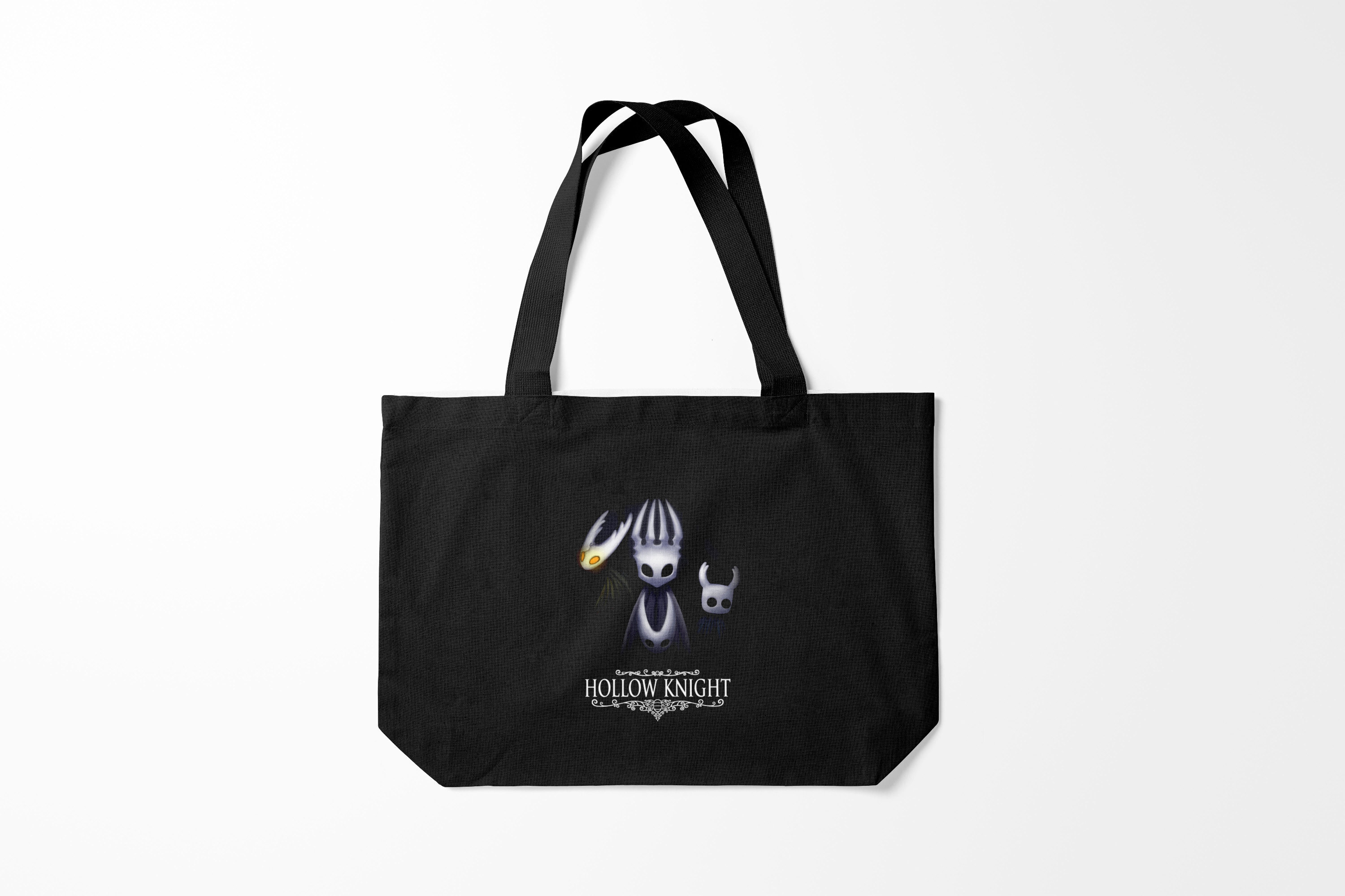 

Сумка шoппер унисекс Burnettie Hollow Knight, белый, Hollow Knight