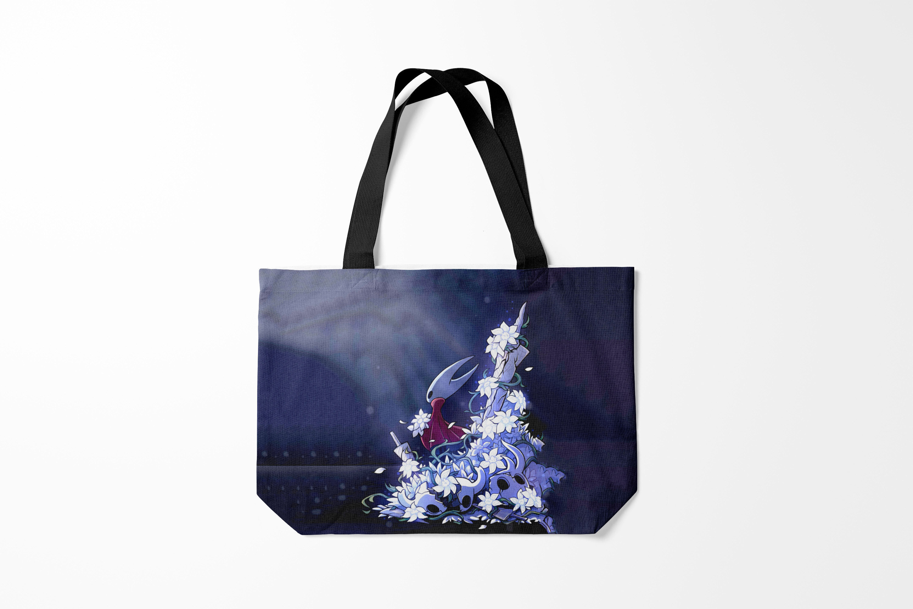 

Сумка шoппер унисекс Burnettie Hollow Knight, черный, Hollow Knight