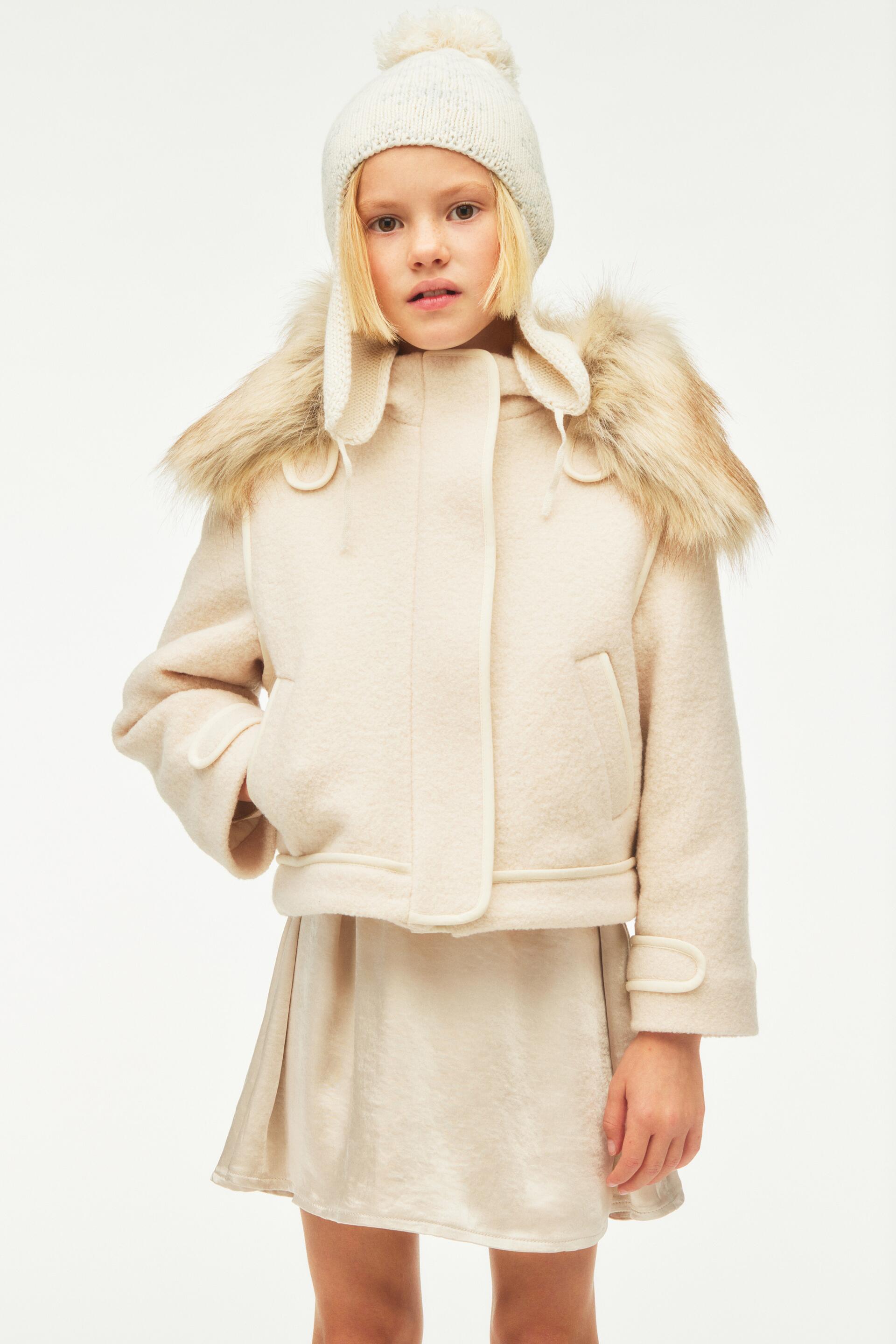 

Пальто детское ZARA 0623200225114, от белого, 164 (товар из-за рубежа), 06232002251