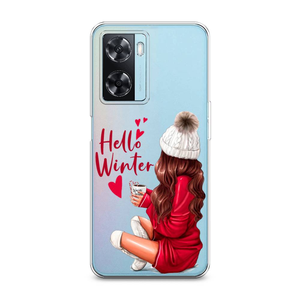 

Чехол на Oppo A57 4G "Hello winter", Красный;белый;коричневый, 2511550-5