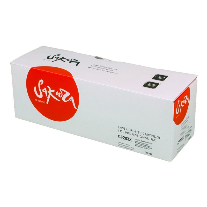 

Картридж для лазерного принтера SAKURA (SACF283X) черный, совместимый