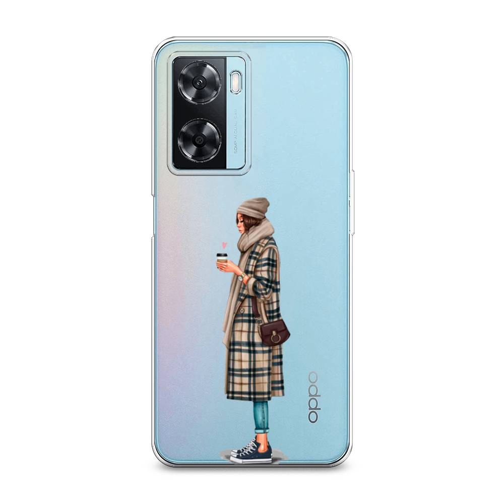 

Чехол на Oppo A57 4G "Утренний кофе", Коричневый;бежевый, 2511550-6