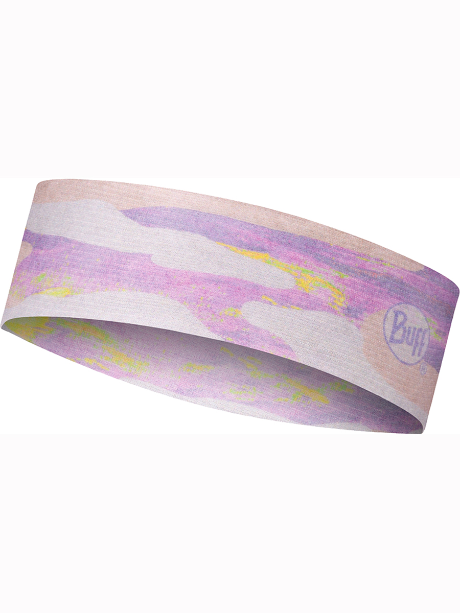 фото Повязка унисекс buff coolnet uv+ slim headband, фиолетовый