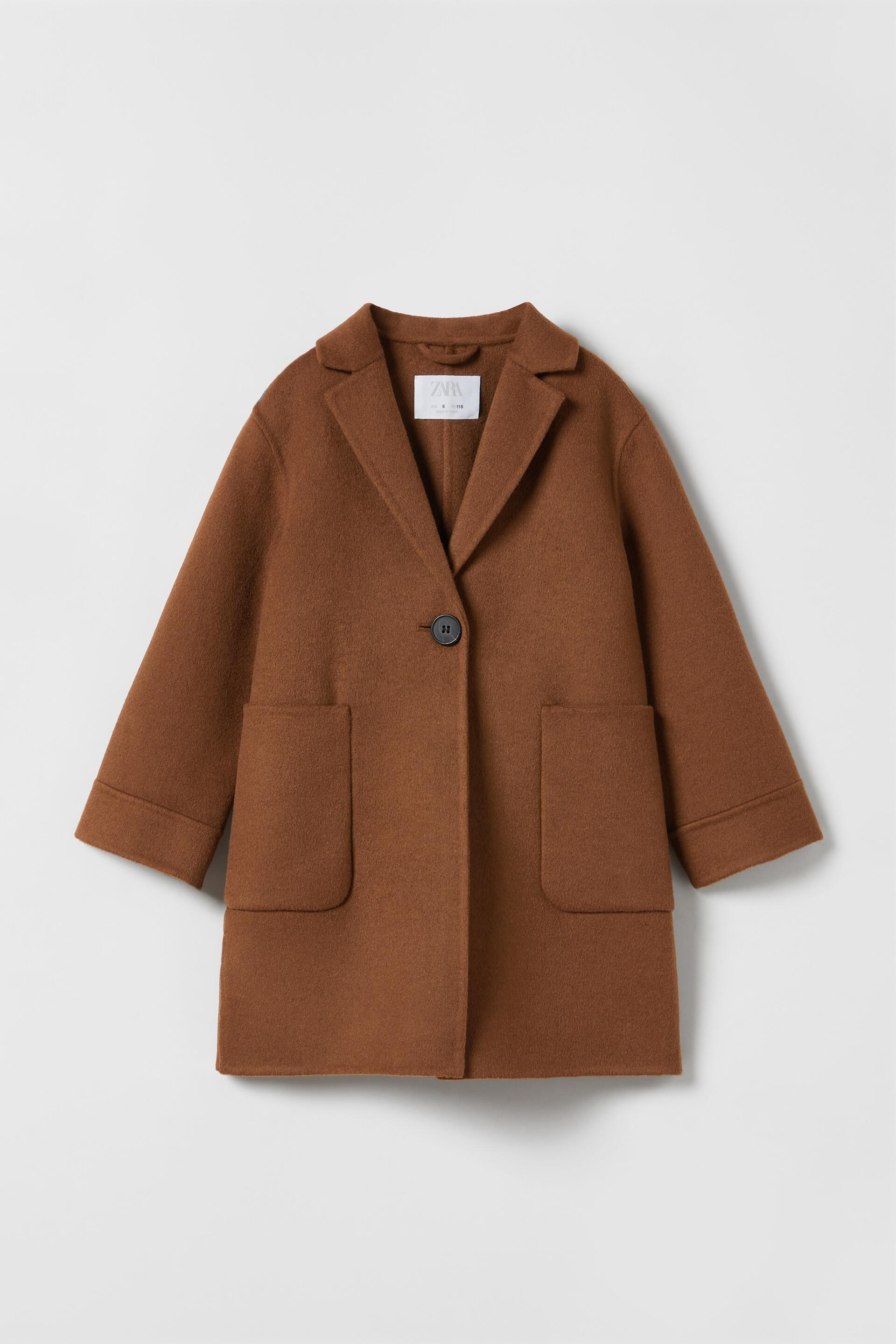 

Пальто детское ZARA 0585472575110, темный верблюд, 140 (товар из-за рубежа), 05854725751