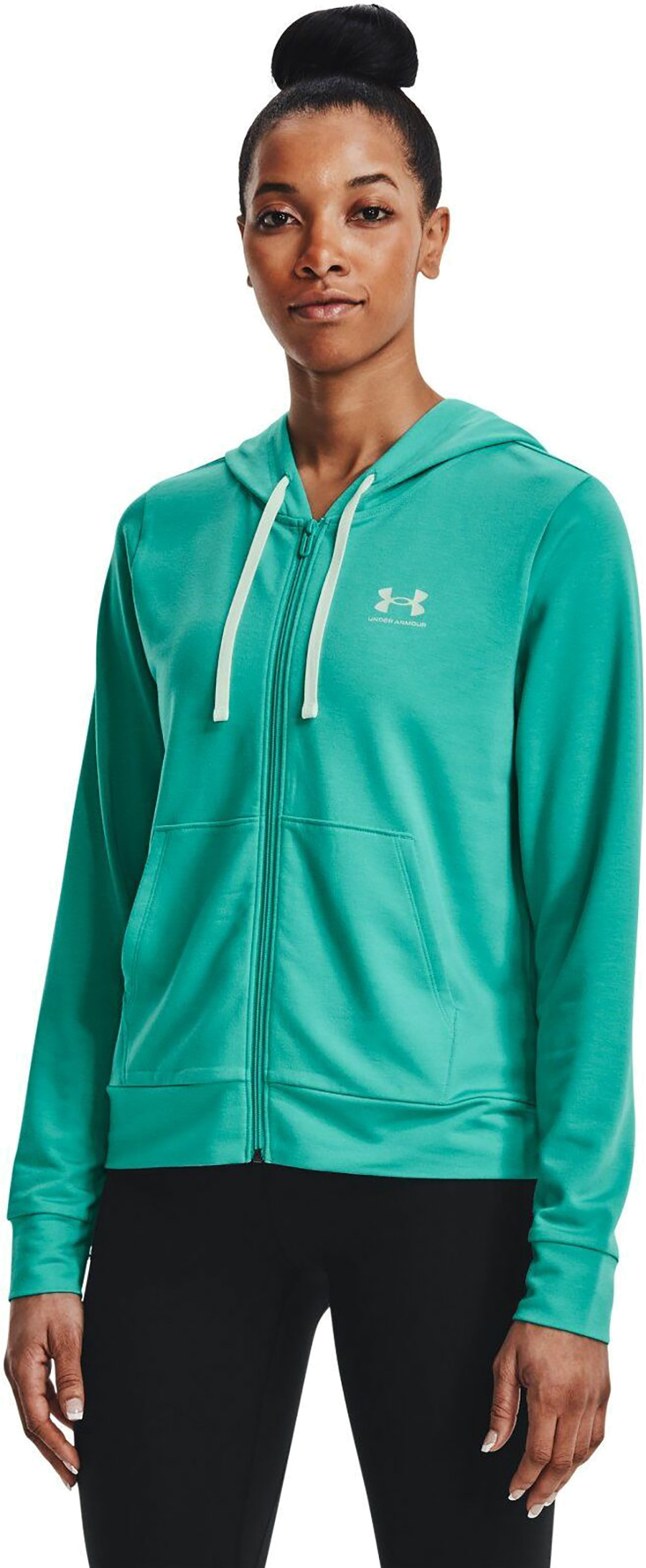 Толстовка женская Under Armour 1369853-369 зеленая SM