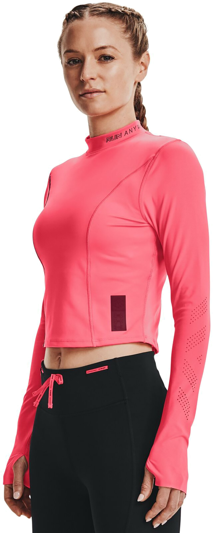 

Лонгслив женский Under Armour 1365641-819 розовый MD, 1365641-819