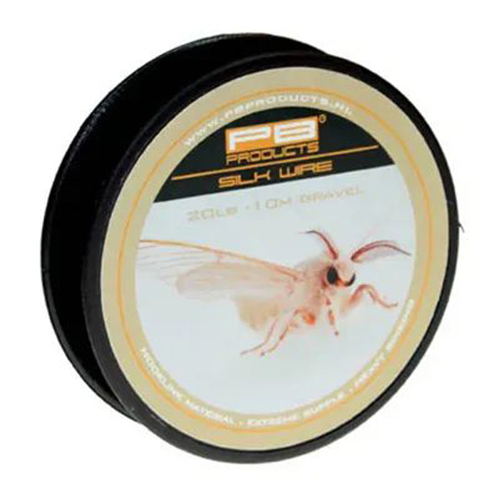 фото Поводковый материал pb products silk wire / 20lb / 10m - gravel none