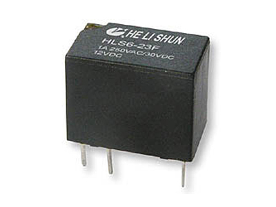 

2 шт Реле 12V HLS6-23F ток-1A, к1C, HLS6-23F(12VDC)ток-1A,к1C