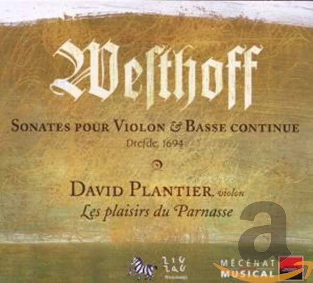 Аудио диск David Plantier; Les Plaisirs du Parnasse (1 CD)