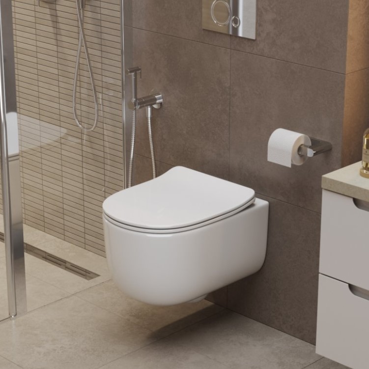 Унитаз подвесной BelBagno SOFT-TOR BB084CH-TOR/BB2111SC без сиденья