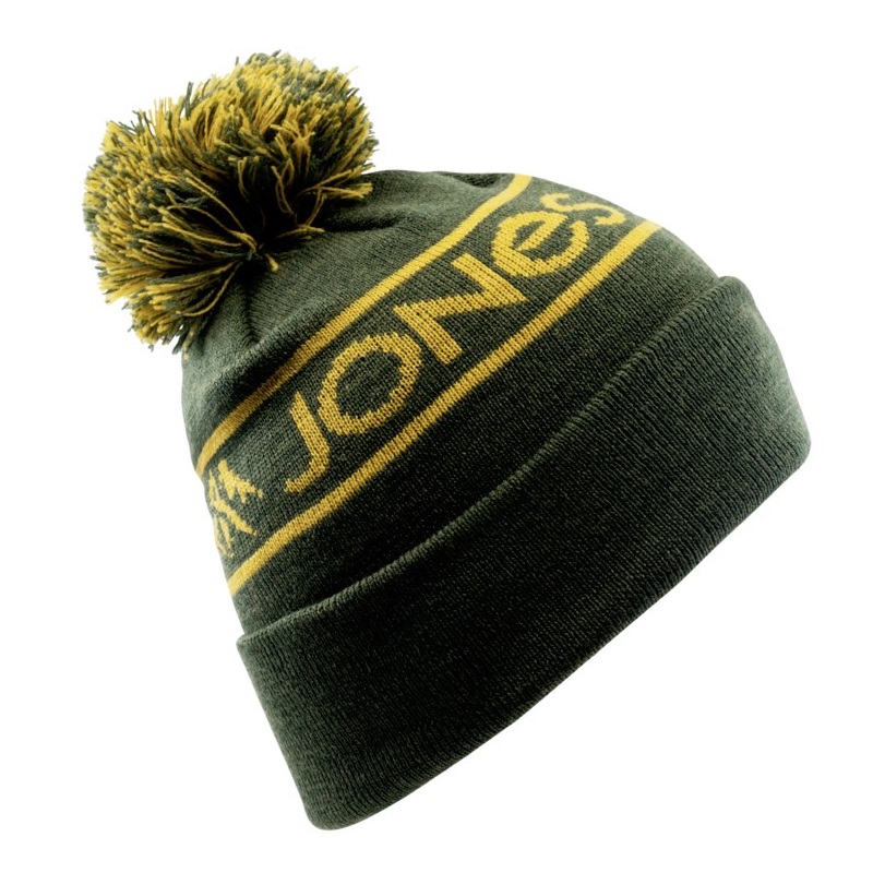 

Шапка бини мужская Jones Beanie Chamonix, желтый / зеленый, Beanie Chamonix