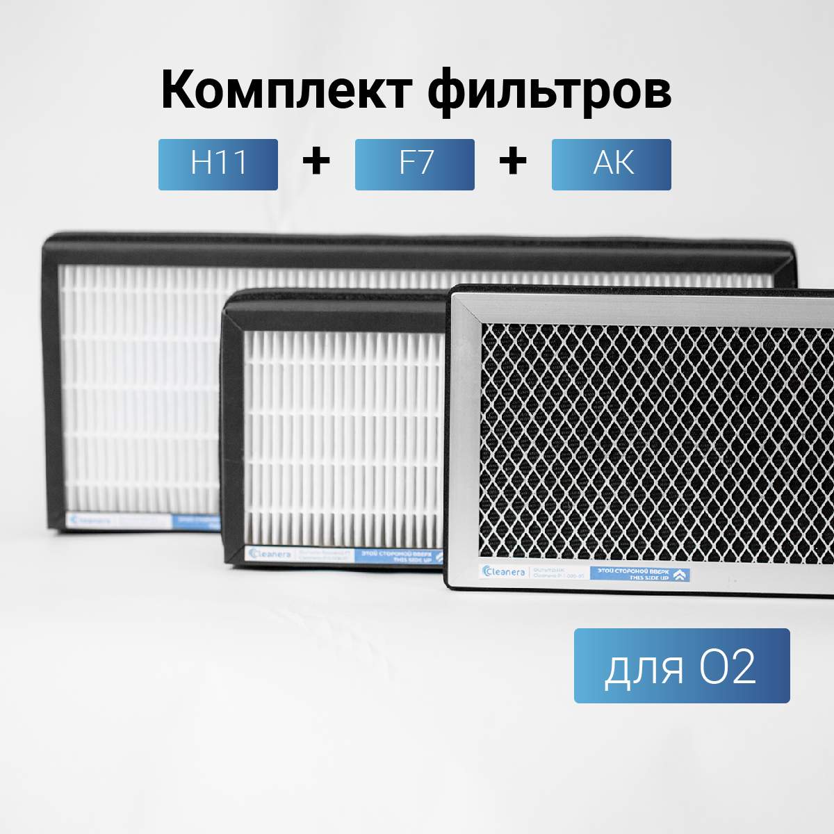 

Фильтр Cleanera F7, E11, AK, Белый;черный, F7, E11, AK