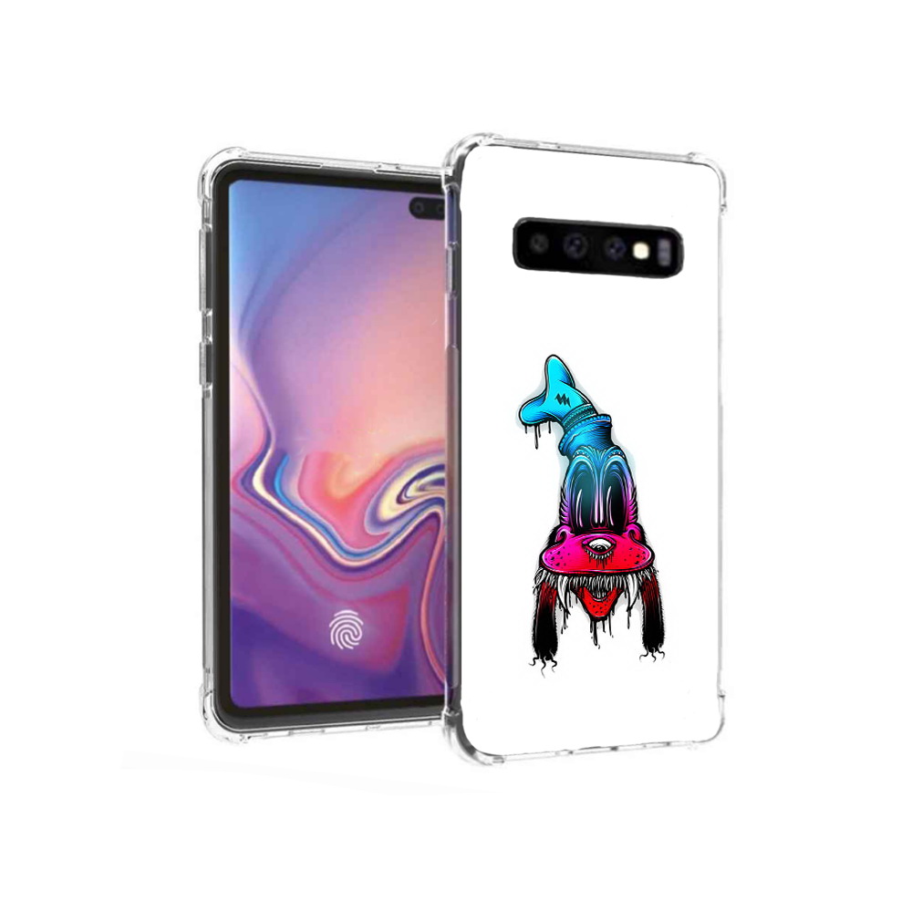 

Чехол MyPads Tocco для Samsung Galaxy S10+ Гуффи (PT125670.500.57), Прозрачный, Tocco