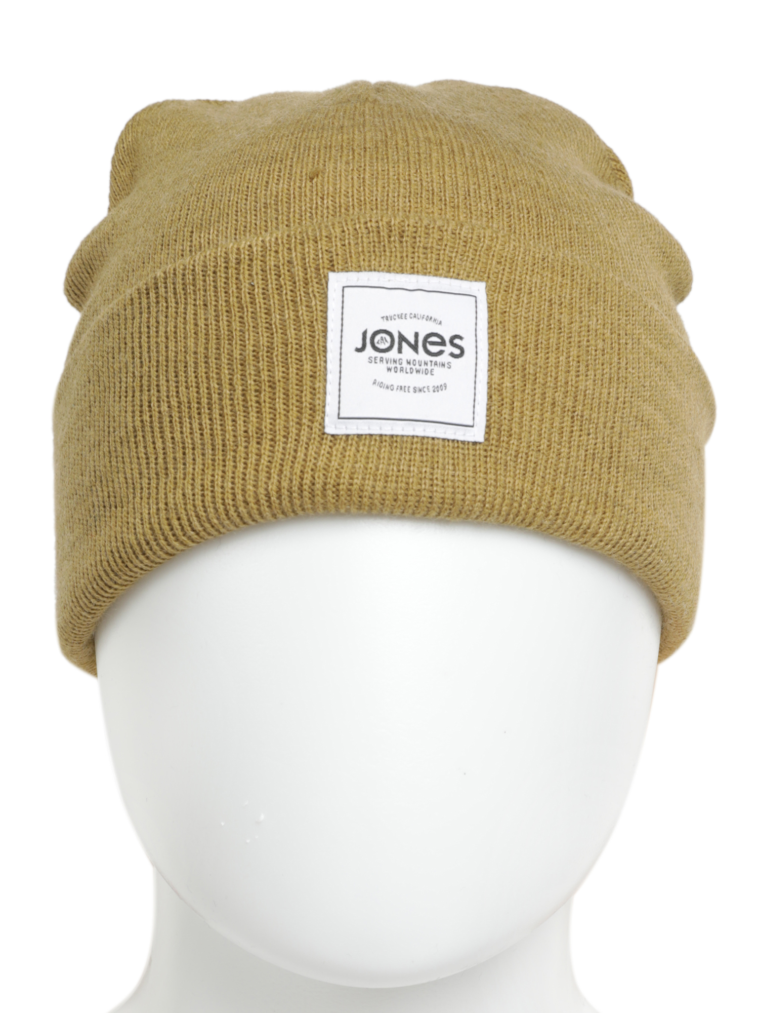 фото Шапка бини мужская jones beanie baker, бежевый