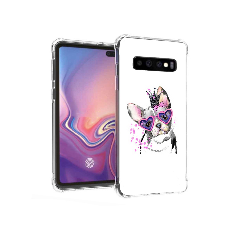 

Чехол MyPads Tocco для Samsung Galaxy S10+ принцесса (PT125670.500.558), Прозрачный, Tocco