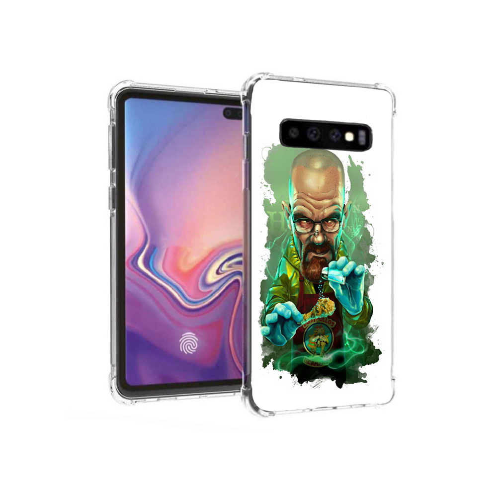 

Чехол MyPads Tocco для Samsung Galaxy S10+ повар (PT125670.500.546), Прозрачный, Tocco