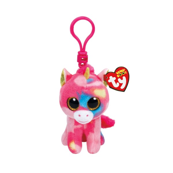 

Мягкая игрушка брелок TY Beanie Boos единорог Fantasia 10 см., 36619, Единорог Fantasia, 36619