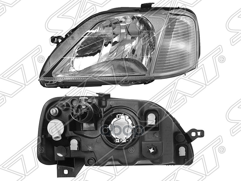 

Фара Renault Logan 05-10 Lh (левый) Хрусталь, С Корректором Sat арт. ST-551-1153L