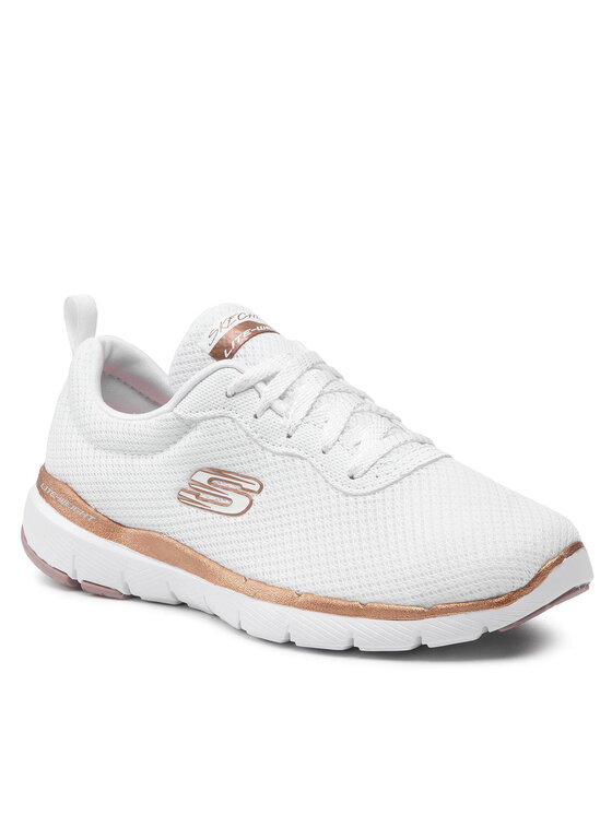 

Кроссовки First Insight 13070/WTRG Skechers белый 38,5 EU, First Insight 13070/WTRG