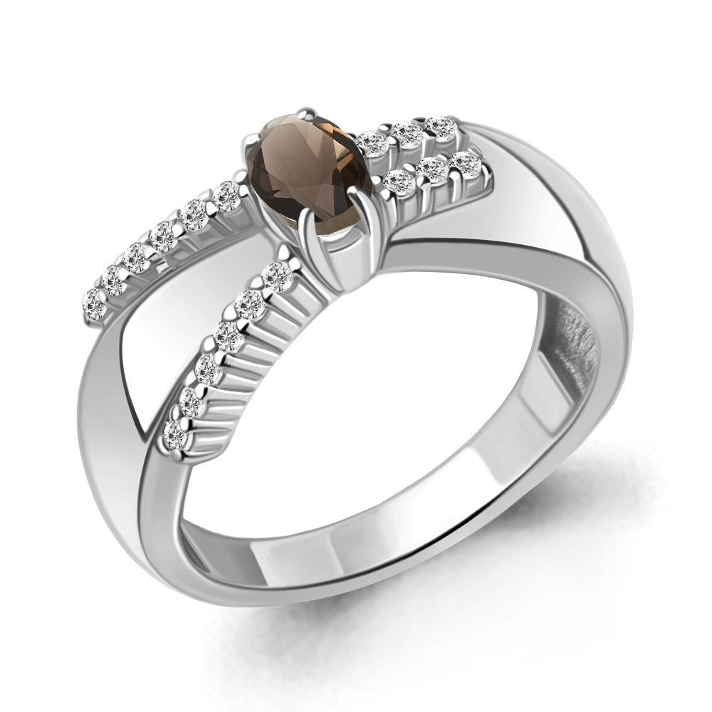 

Кольцо из серебра с кварцем Aquamarine Aquamarine 6967701А_925_р р, 6967701А_925_р