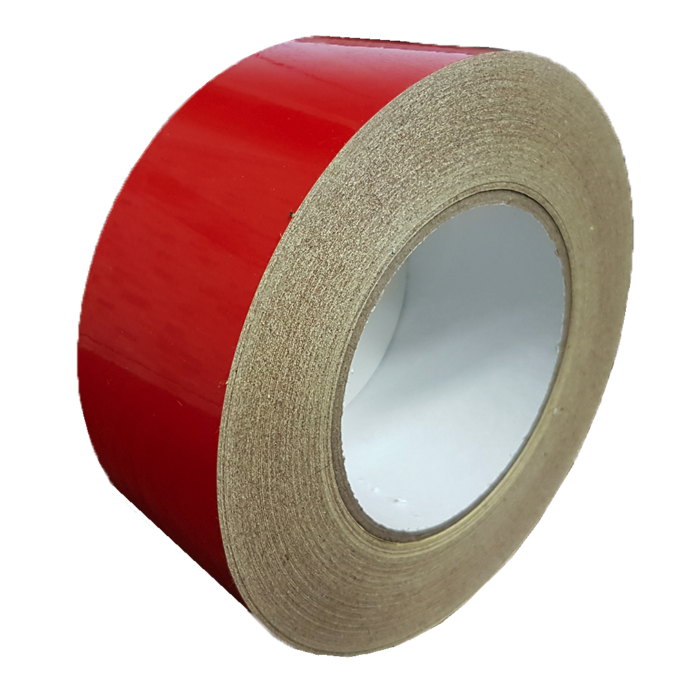 

Светоотражающая самоклеящаяся лента Reflective Tape, 50мм х 5м, красная