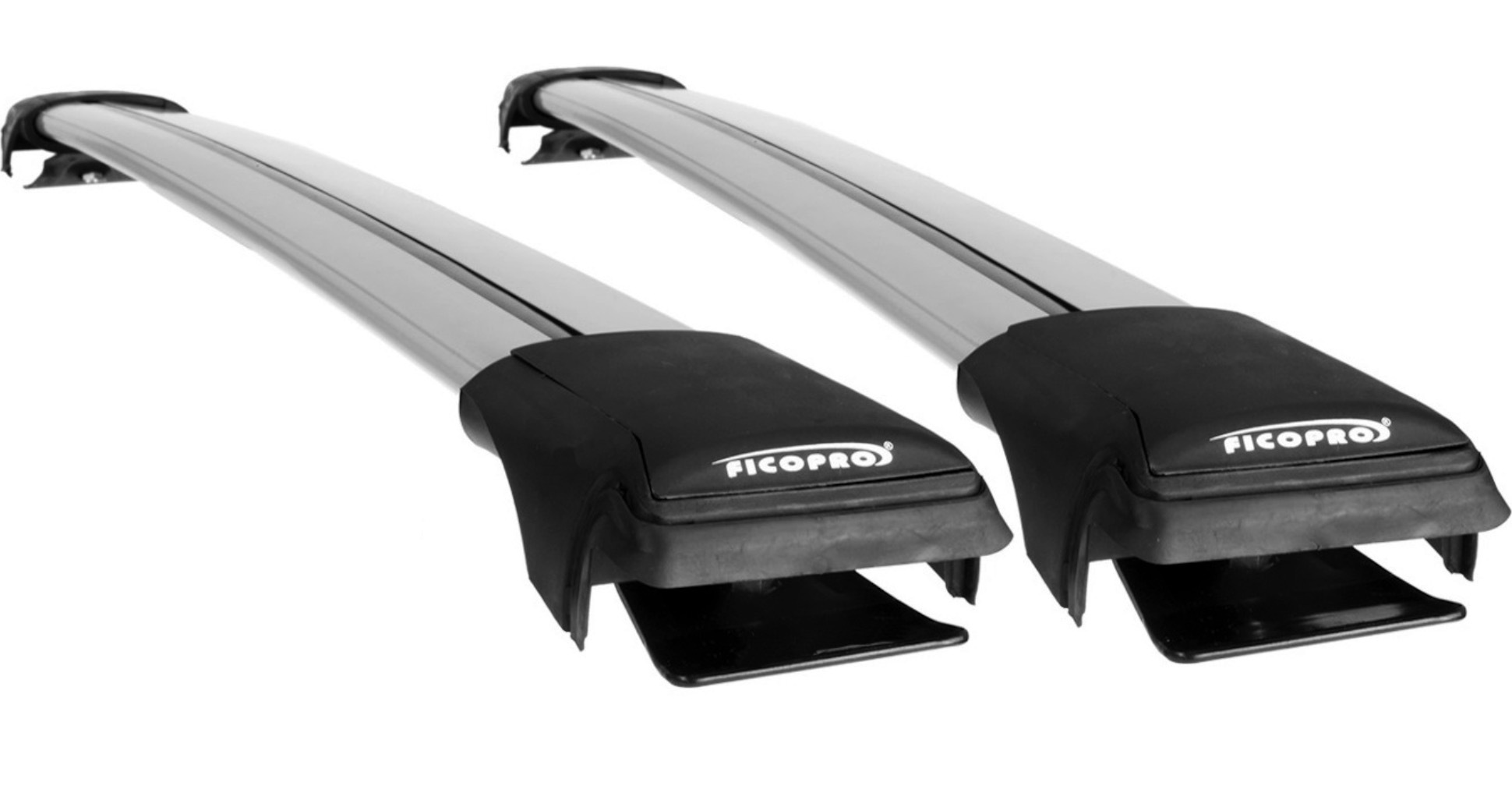 

Багажник в сборе FicoPro (серебро) для рейлингов с просветом для Citroen C5 Break универса