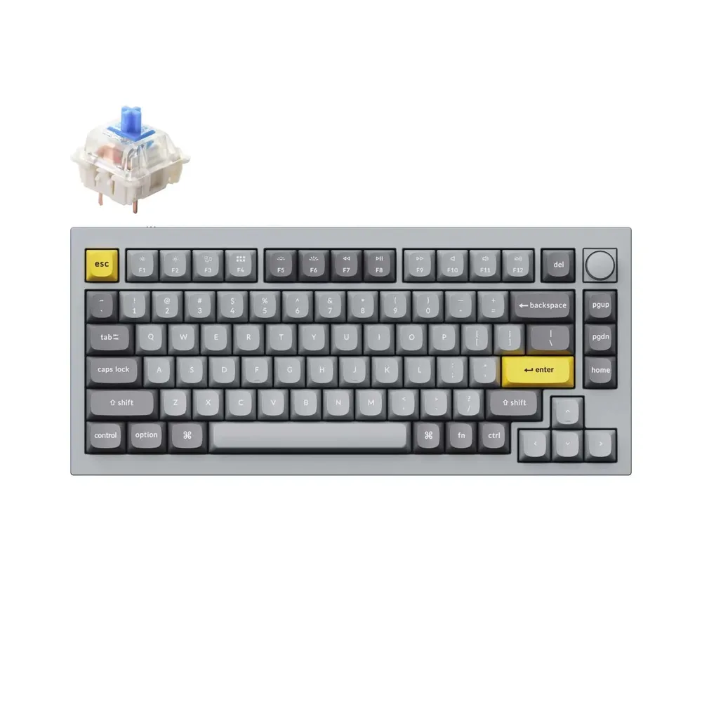 Игровая клавиатура Keychron Q1 Grey (Q1-N2-RU)