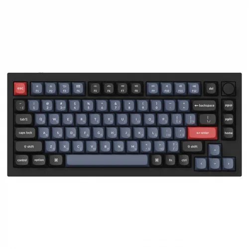 Проводная игровая клавиатура Keychron Q1 Black (Q1-M2-RU)