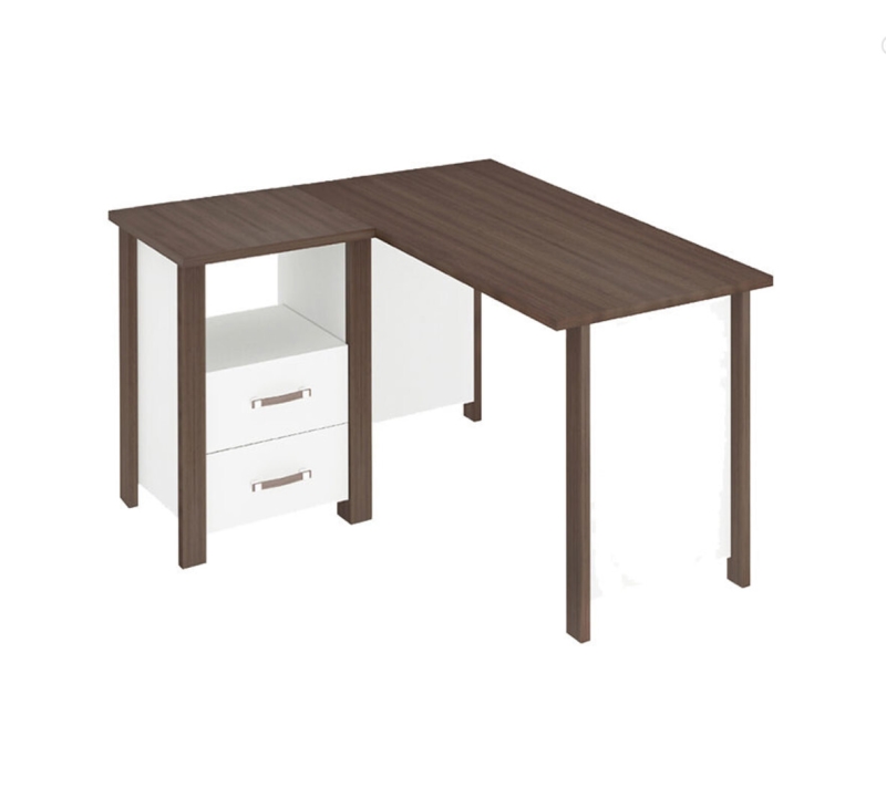 

Компьютерный стол Мэрдэс СТД-У Шамони/Белый, СТД-У