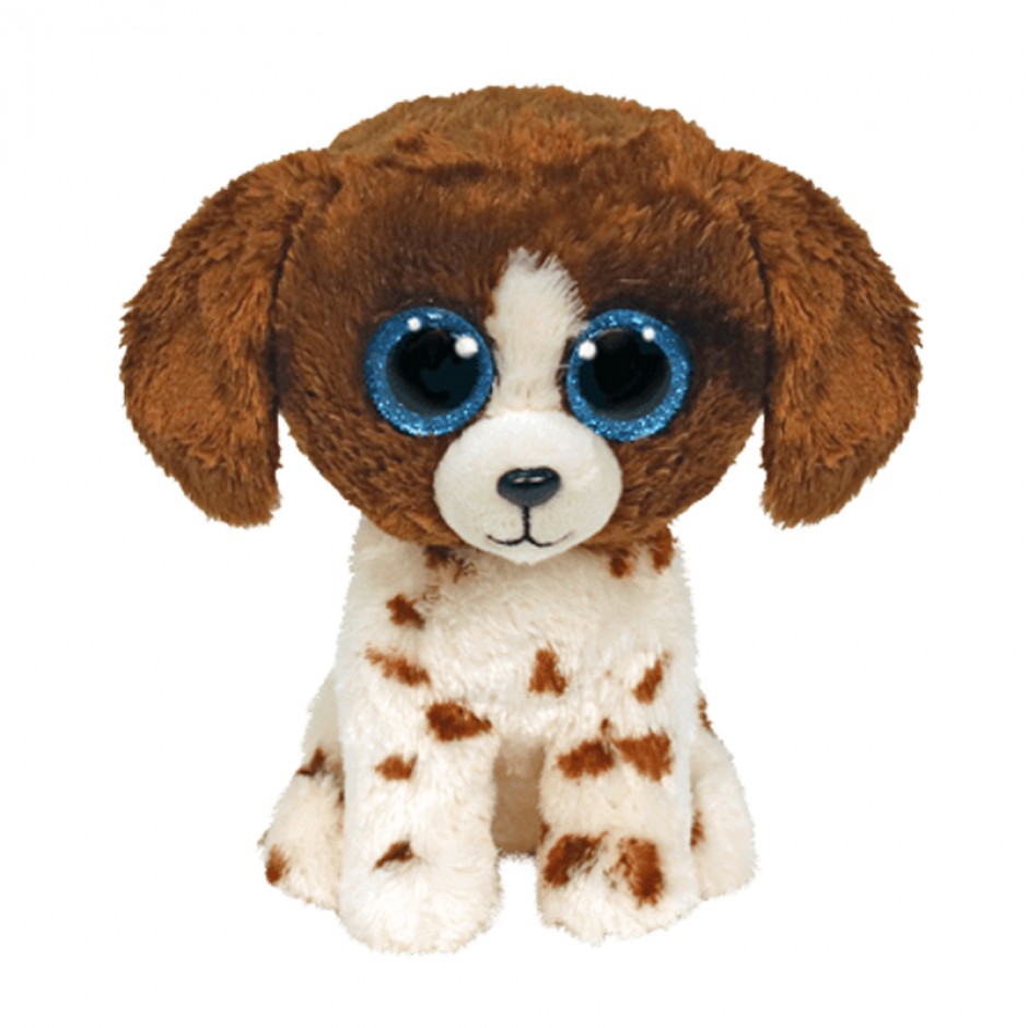 Игрушка мягкая TY Beanie Boo's Пятнистый щенок Muddles 15 см, 36249