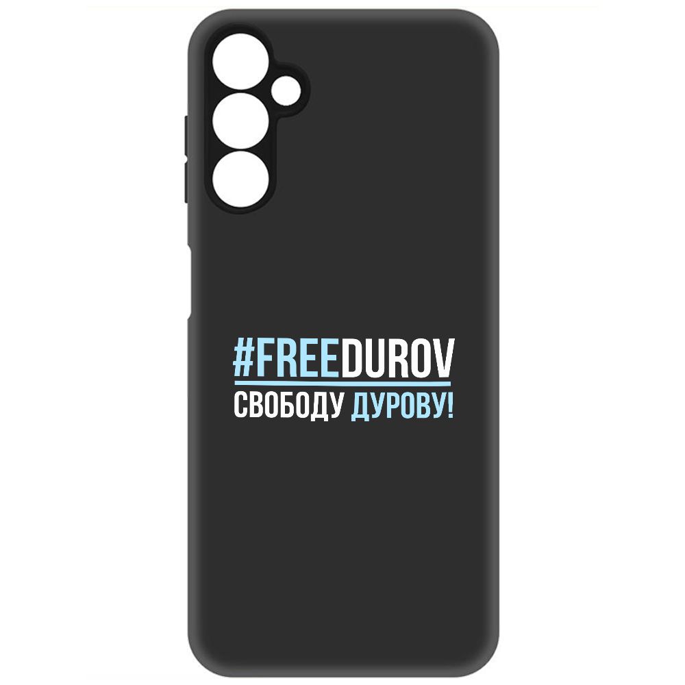 

Чехол-накладка Krutoff Soft Case Свободу Дурову! для Samsung Galaxy A14 4G (A145) черный