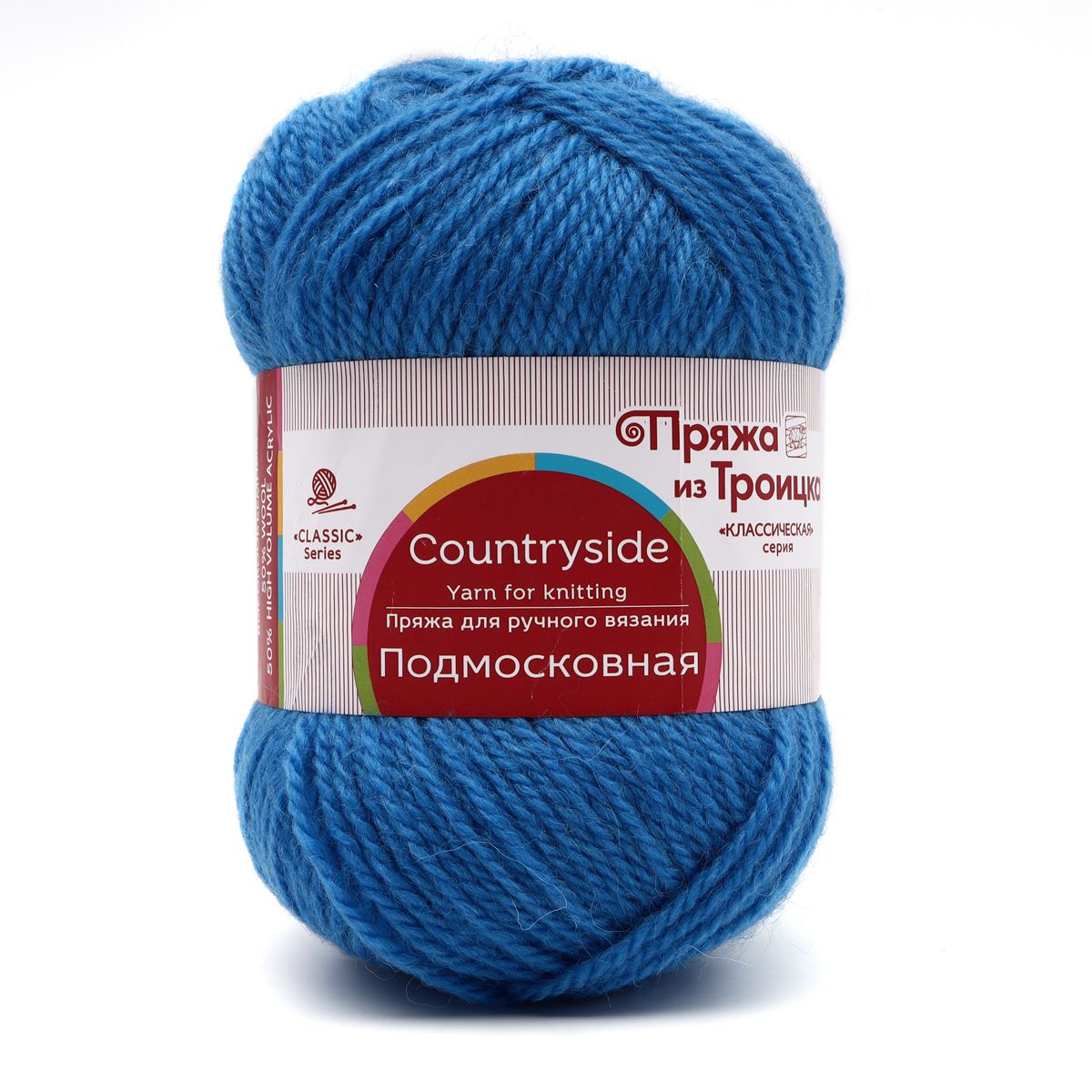 

Пряжа из Троицка 'Подмосковная' 100 г, 250 м (шерсть, акрил) (420 арктика), 10 мотков