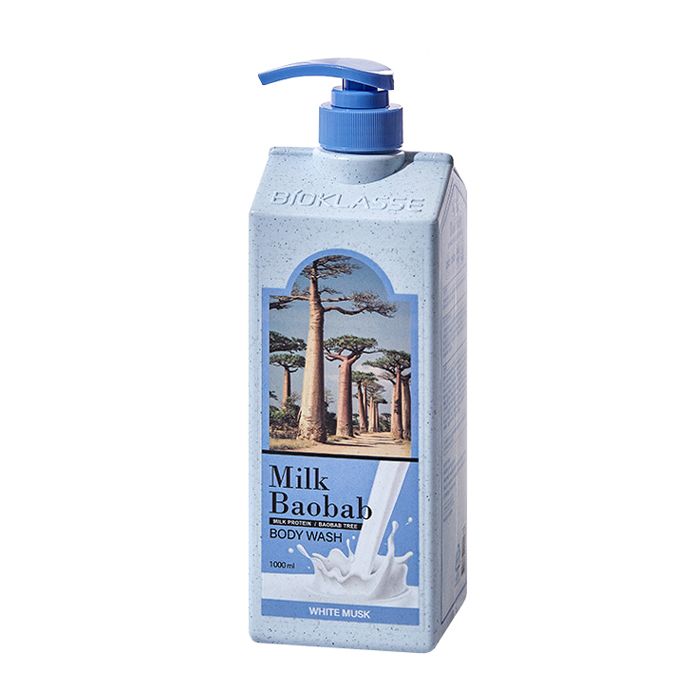 фото Гель для душа milkbaobab perfume body wash white musk (500 мл) milk baobab