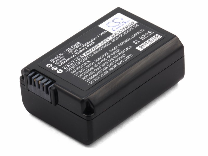 

Аккумулятор для фотоаппарата Sony NP-FW50, CS-FW50NP-FW50