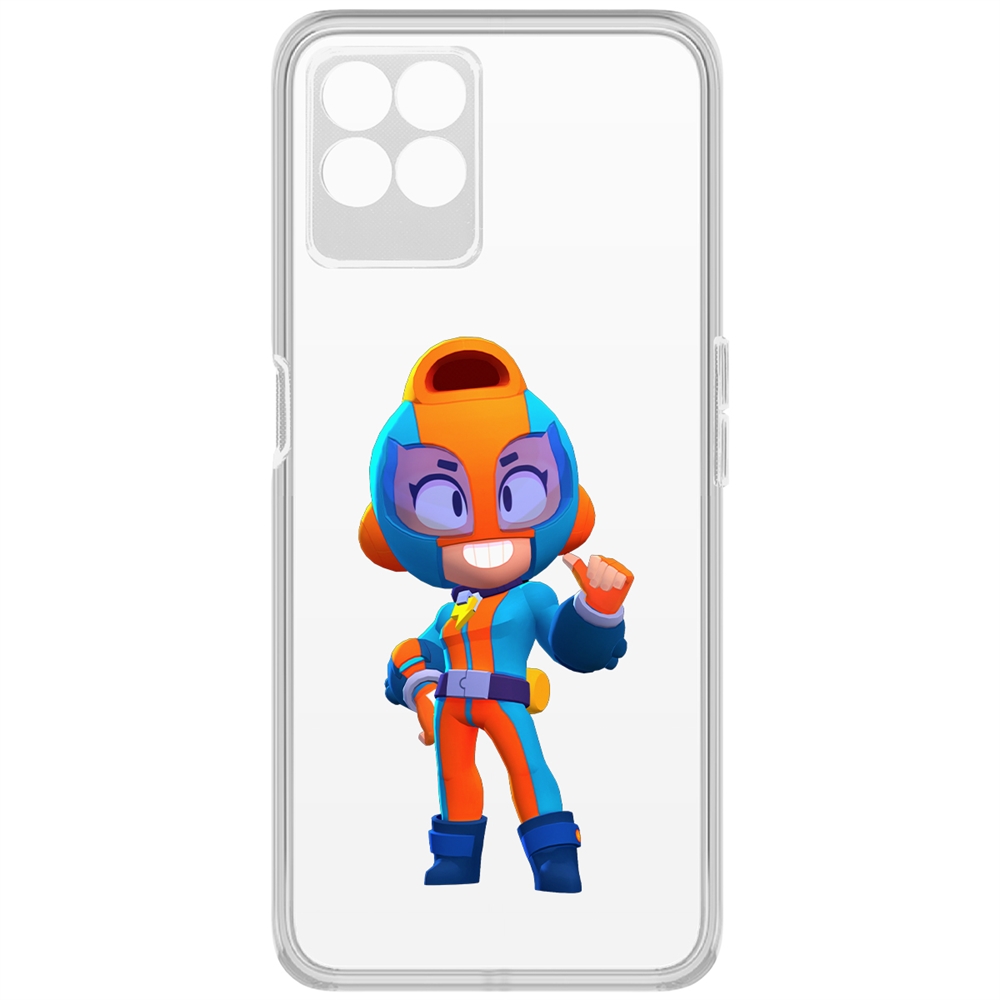 

Чехол-накладка Brawl Stars-GT Макс для Realme 8i