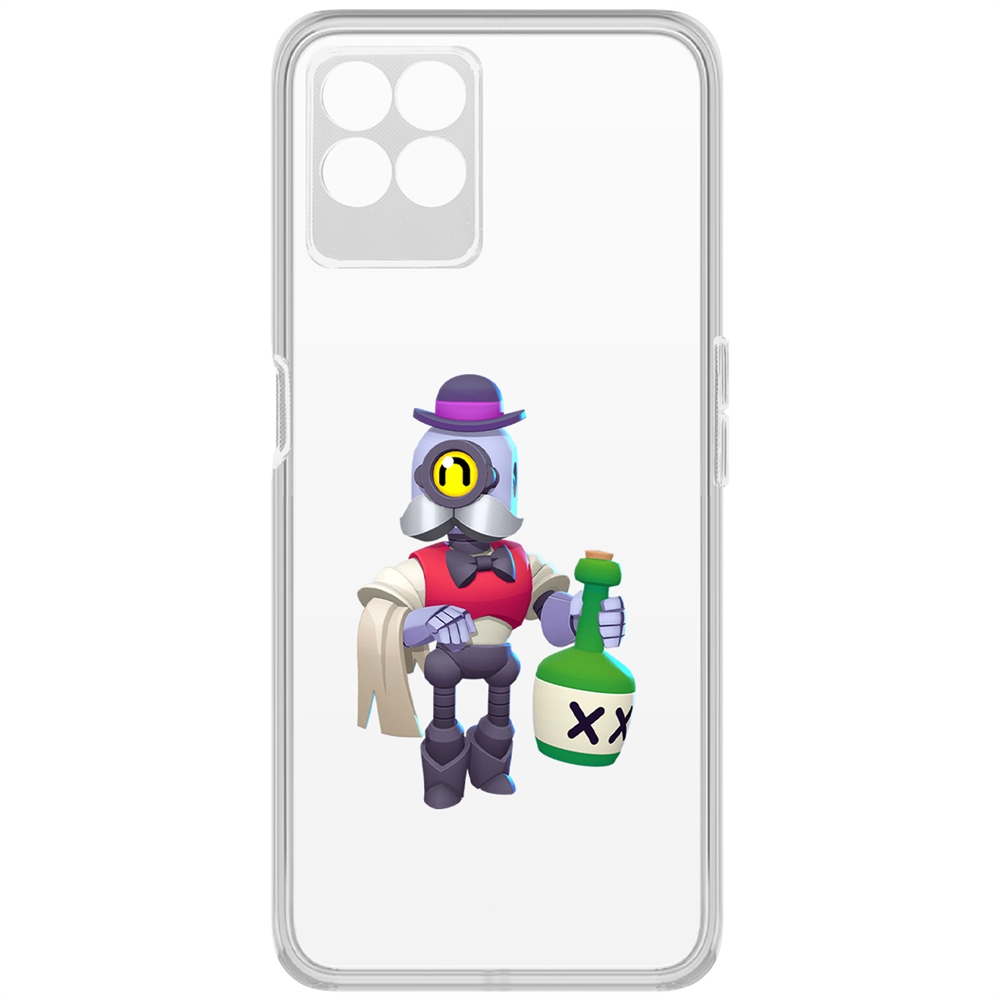 

Чехол-накладка Brawl Stars-Барли для Realme 8i