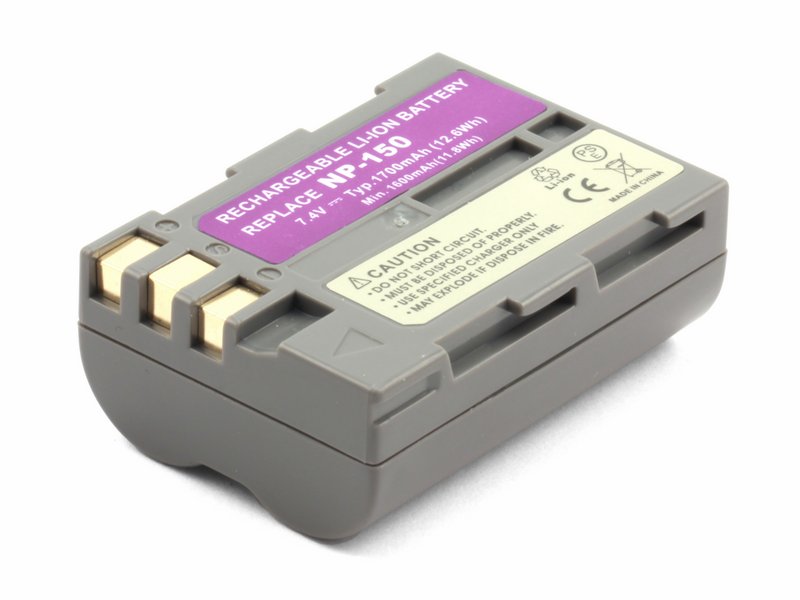 

Аккумулятор для фотоаппарата FujiFilm NP-150 (1500mAh), NP-150, PL451G.857
