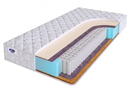 

Матрас SkySleep 85 x 225 NATURE Anatomic Medium S1000, Белый, NATURE ANATOMIC MEDIUM S1000