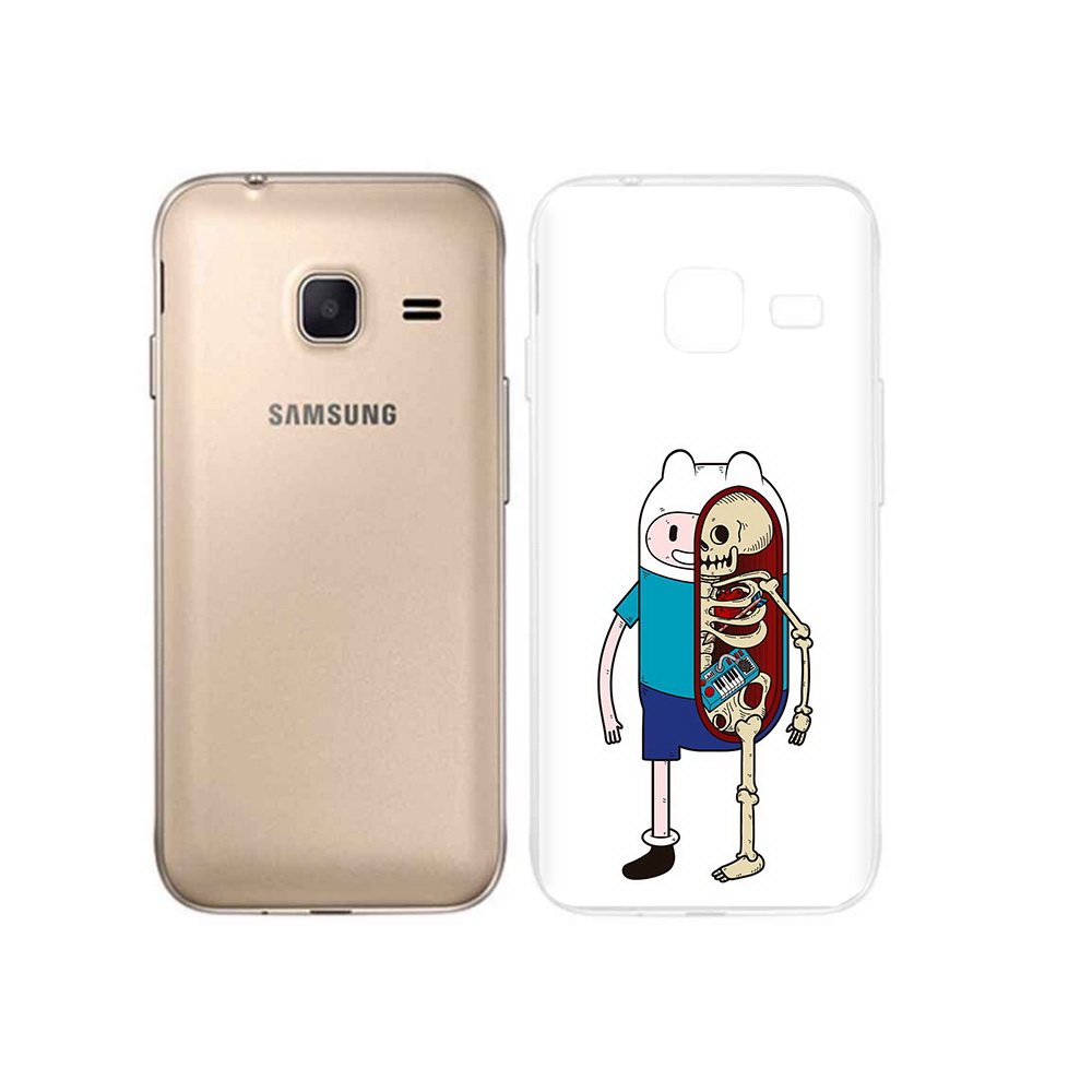 

Чехол MyPads Tocco для Samsung Galaxy J1 mini Финн скелет (PT24300.564.187), Tocco
