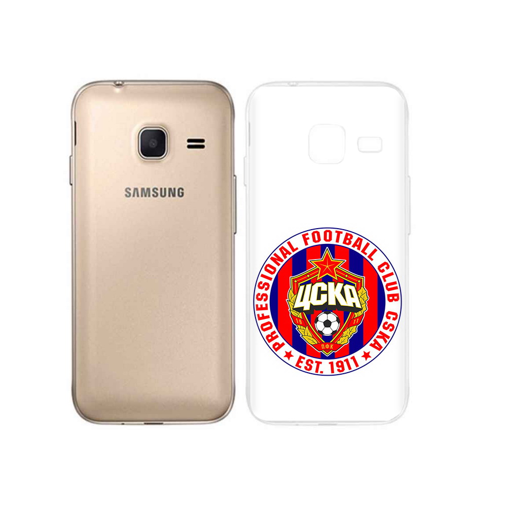 

Чехол MyPads Tocco для Samsung Galaxy J1 mini ФК ЦСК логотип (PT24300.564.178), Tocco